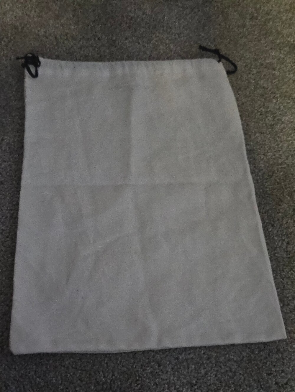Golden Goose White Drawstring Dust Sack with Black Print - Picture 3 of 9